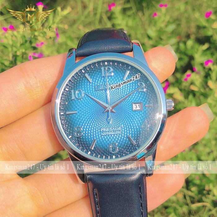 Đồng hồ nam chính hãng Seko dây da cao cấp, mặt vân đẹp, thời trang sang trọng lịch lãm giá rẻ [Tặng thêm pin] | BigBuy360 - bigbuy360.vn