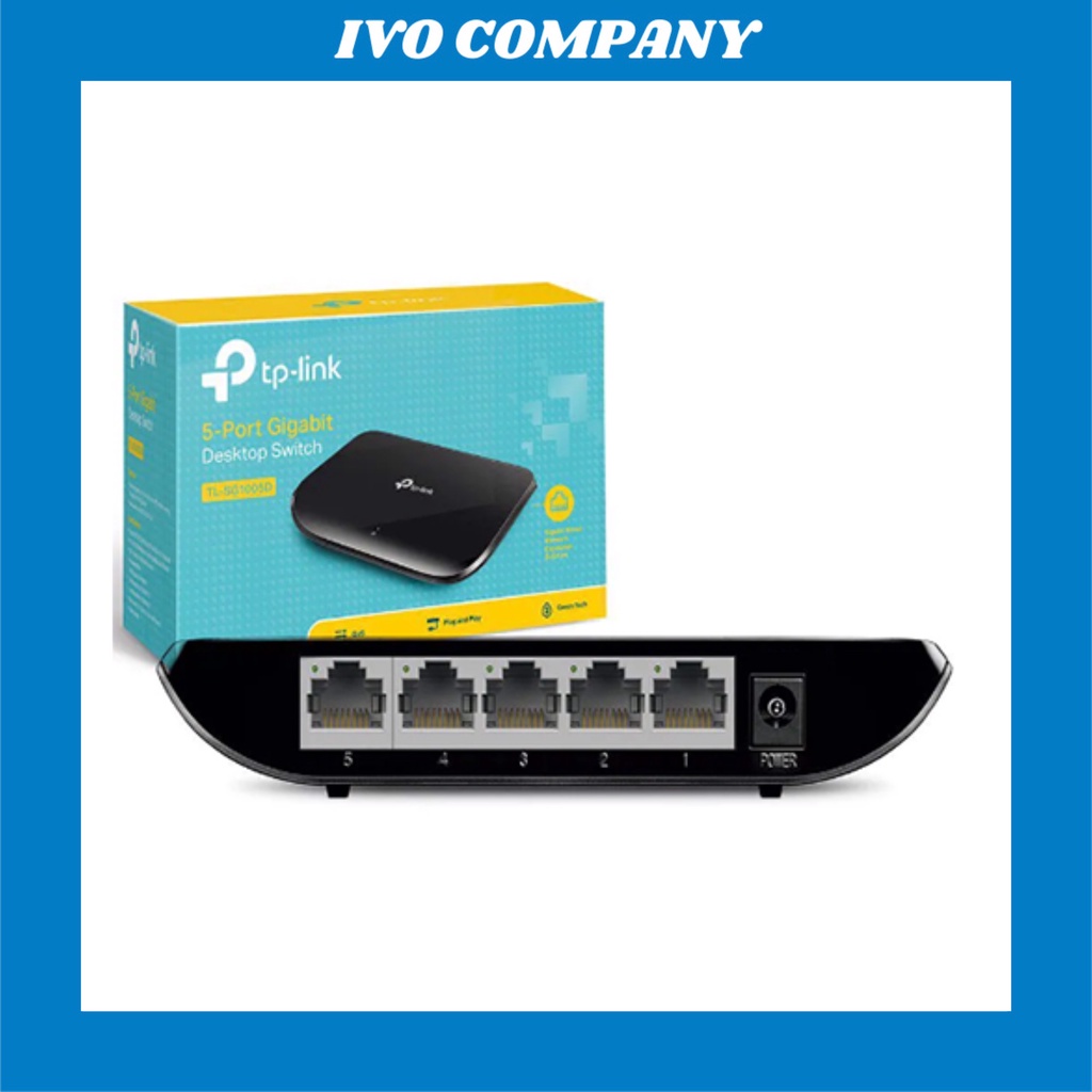 Bộ Chia Mạng Switch 5 Cổng Gigabit Để Bàn TP-LINK TL-SG1005D