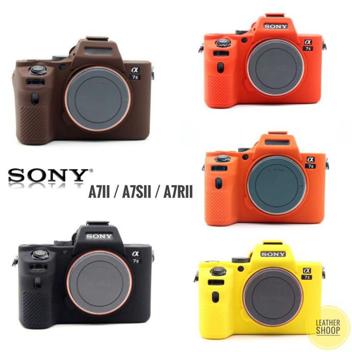 Ốp Lưng Silicon Mềm Cho Sony Alpha A7Ii / A7Sii / A7Rii Đen