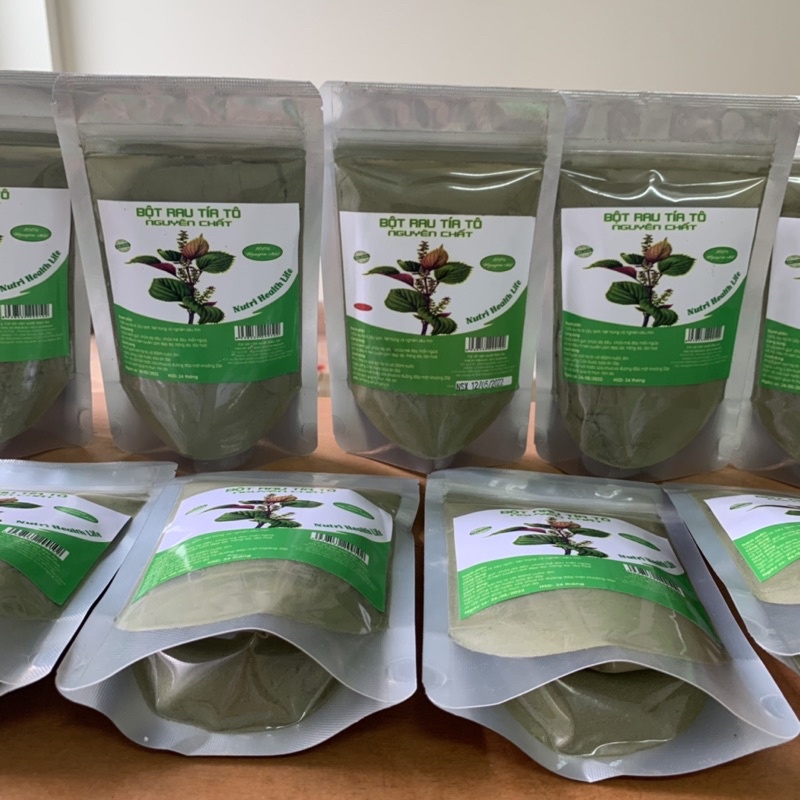 100g Bột tía tô xịn đánh bay gout và mụn nám tàn nhang
