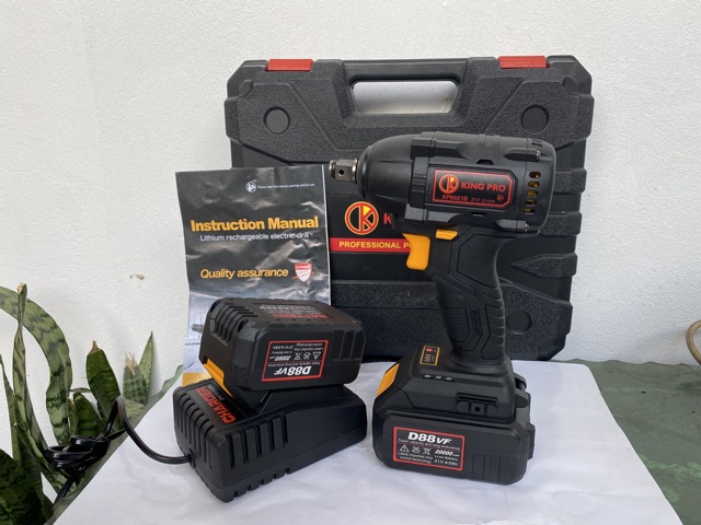 Máy siết bu-lông dùng pin KINGPRO 21V