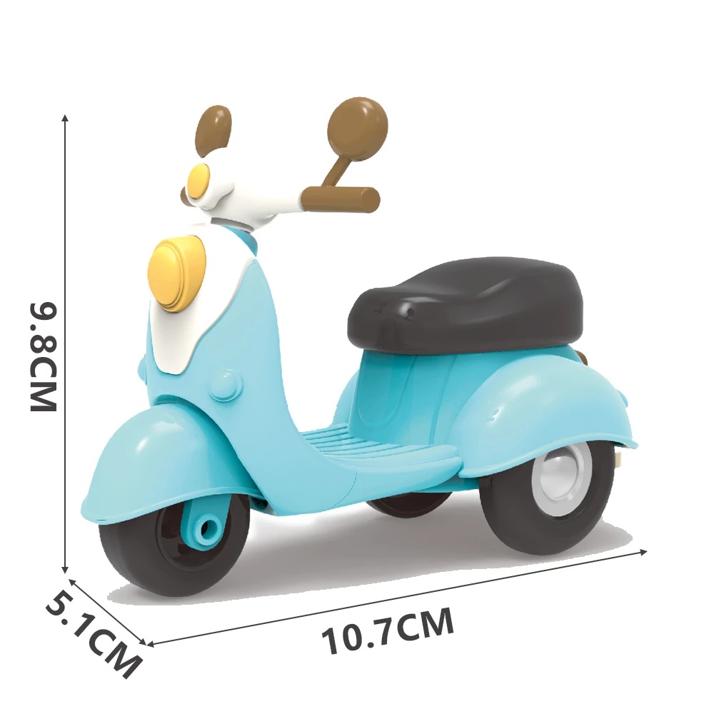 Mô hình xe mô tô đồ chơi cho nhà búp bê