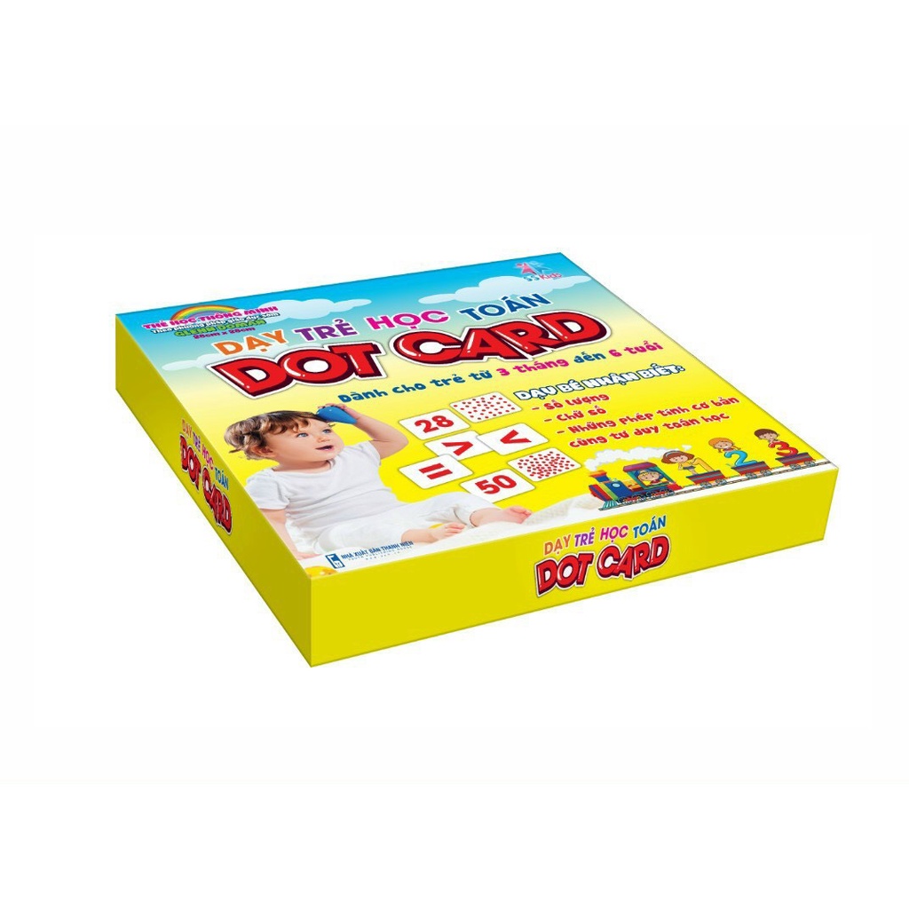 [Mã BMINC50 giảm 10% đơn 99K] Bộ 56 Thẻ Dạy Trẻ Học Toán Thông Minh , 20X20 cm,Flashcard Song Ngữ Cho Trẻ