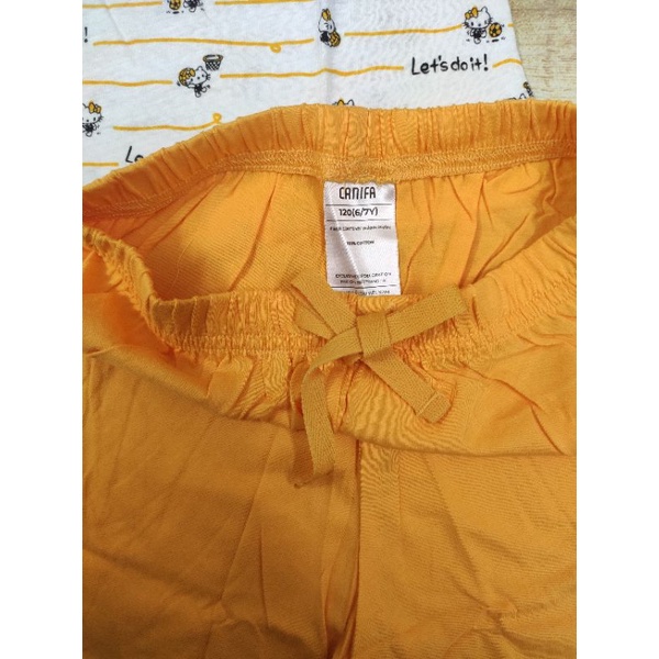 Bộ cotton mặc nhà bé gái Canifa