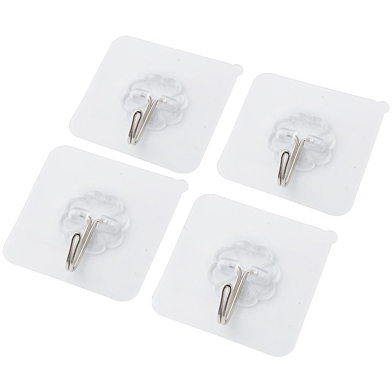 Set 5 móc dán tường siêu dính 6x6cm