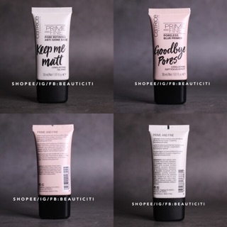 KEM LÓT CATRICE PRIME AND FINE KEEP ME MATT - GOODBYE PORES