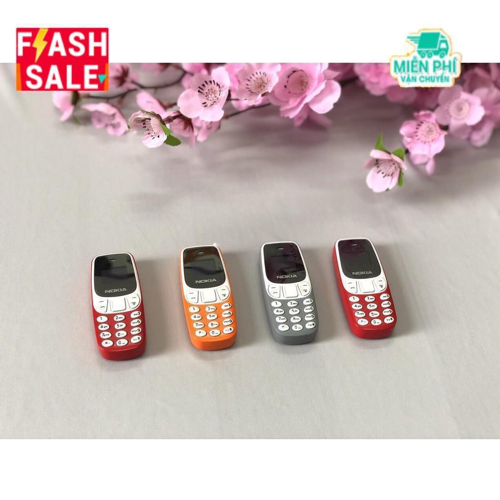 Điện thoại Nokia mini 3310 siêu nhỏ, siêu tiện dụng,thay đổi giọng nói, nghe nhạc,thay thế loa blutooth