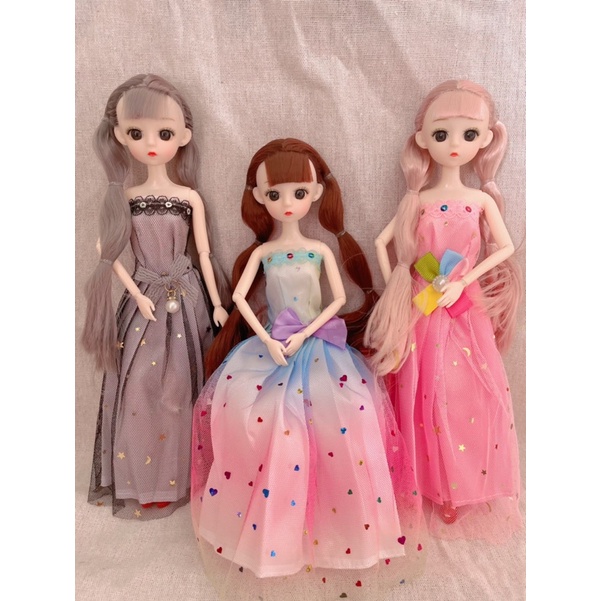 Búp Bê MiMi Girl 30cm Mắt gắn đá có khớp