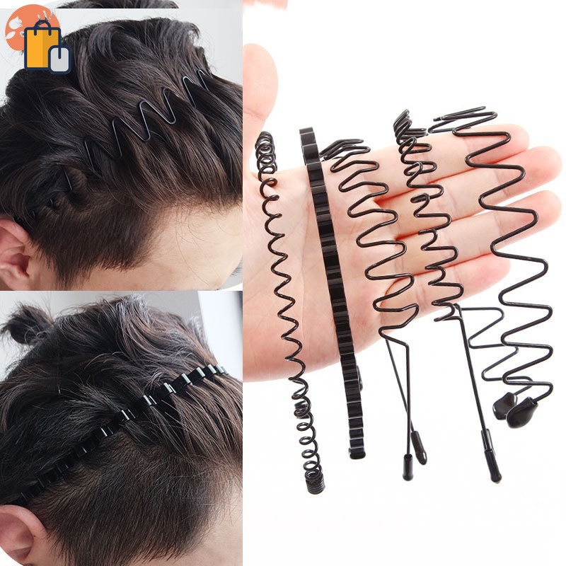 Kẹp tóc kim loại đơn giản cho nam và nữ OUYOU