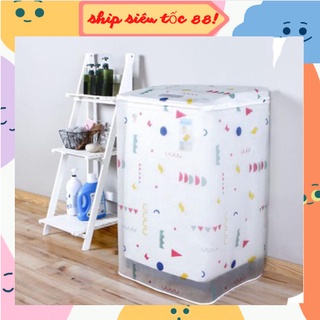 Vỏ bọc máy giặt satin lụa không thấm nước 2419 MuỐi's StOre