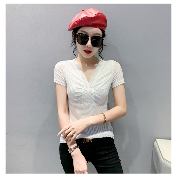 X82145 Áo thun ngắn tay nữ hè hàng nhập