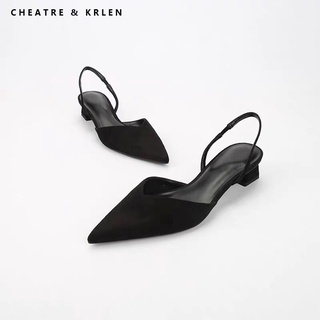 Giày mũi nhọn đế thấp