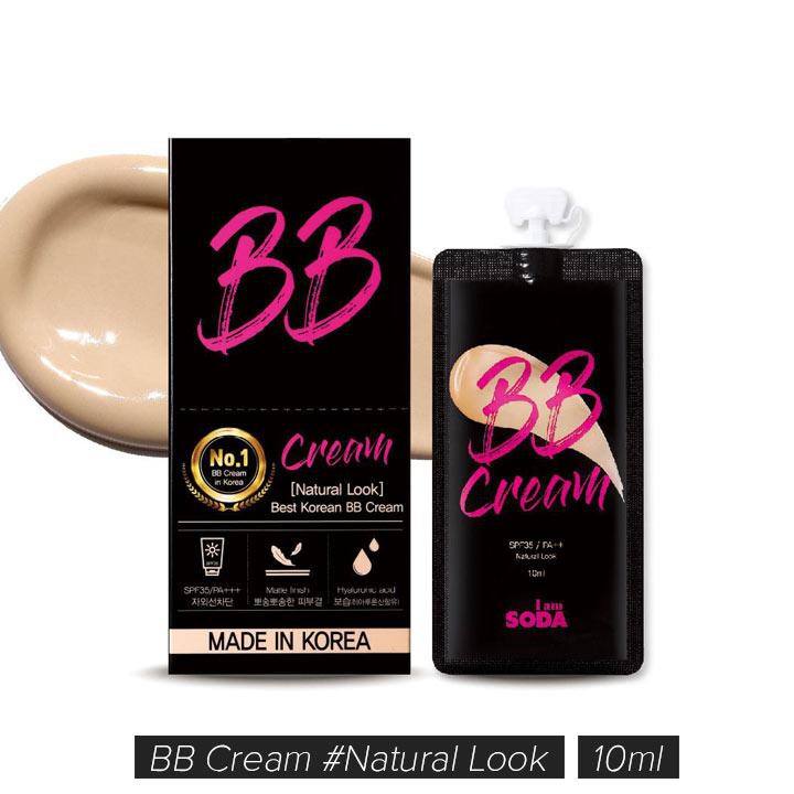 Kem Nền  LKShop BB Cream Im Soda Natural Look SPF 35 PA++ Hộp 6 gói x10ml
