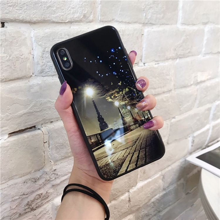 Ốp Lưng Mặt Kính Có Giá Đỡ Linh Hoạt Cho Iphone Xs Xs Max X 8plus Iphone7 6s Plus