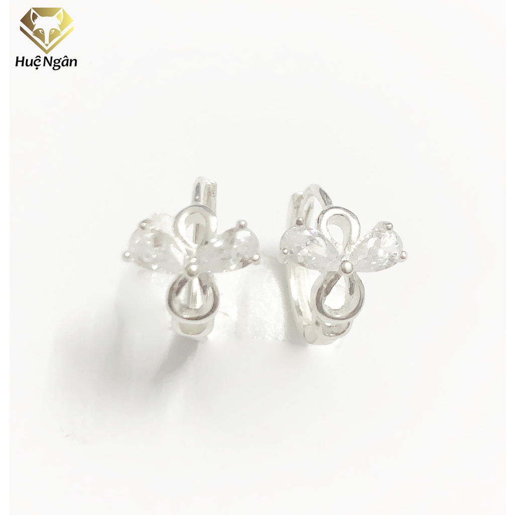Bông tai bạc 925 Huệ Ngân - Nơ xinh RYE140493