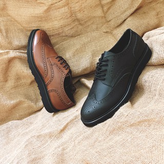 Giày tây nam công sở wingtip classic steed
