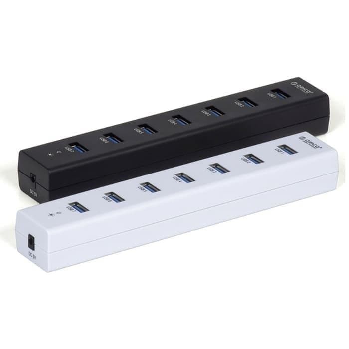 Bộ chia USB Hub 7 cổng USB 3.0 ORICO H7013-U3-AD-BK