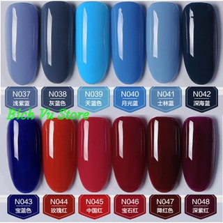 sét 6 chai sơn gel mini 6ml/1chai
