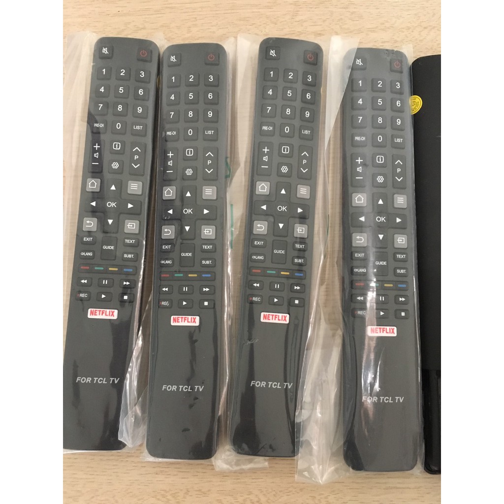 Điều khiển tivi thông minh TCL - Remote tivi TCL Smart, TCL Dài Mỏng
