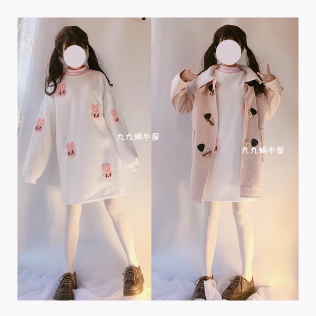 Đầm nỉ siêu xinh
