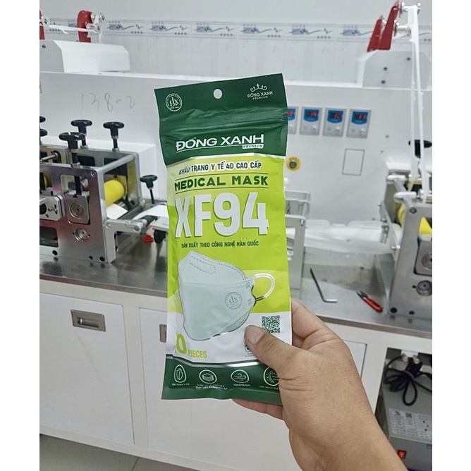 KHẨU TRANG KF94 công nghệ KOREA thương hiệu ĐỒNG XANH