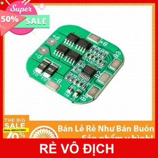 Mạch Sạc Bảo Vệ Pin 4S 14.8V 18650 16.8V 20A