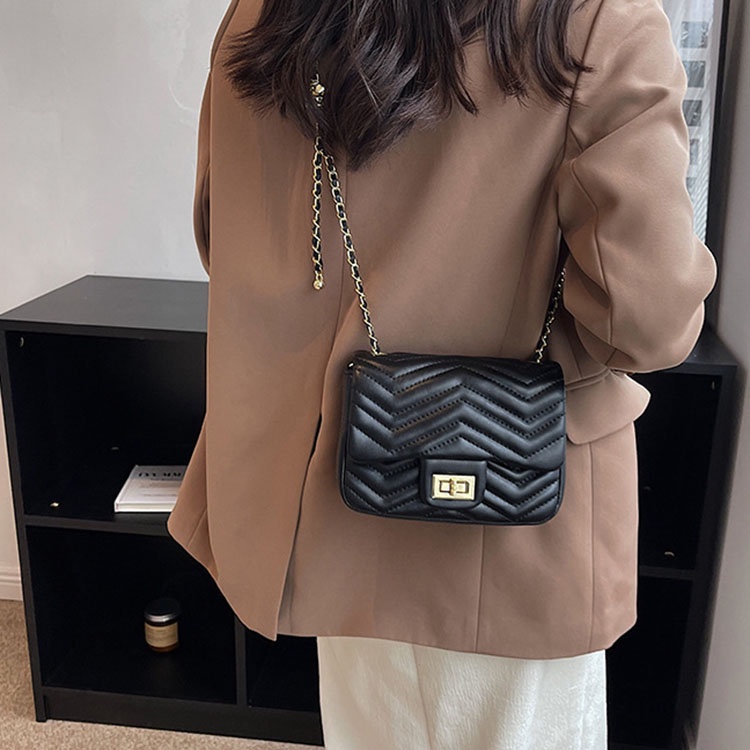 Ielgy Túi Đeo Chéo Hình Vuông Nhỏ Tinh Tế Phong Cách Phổ Biến Cho Nữ