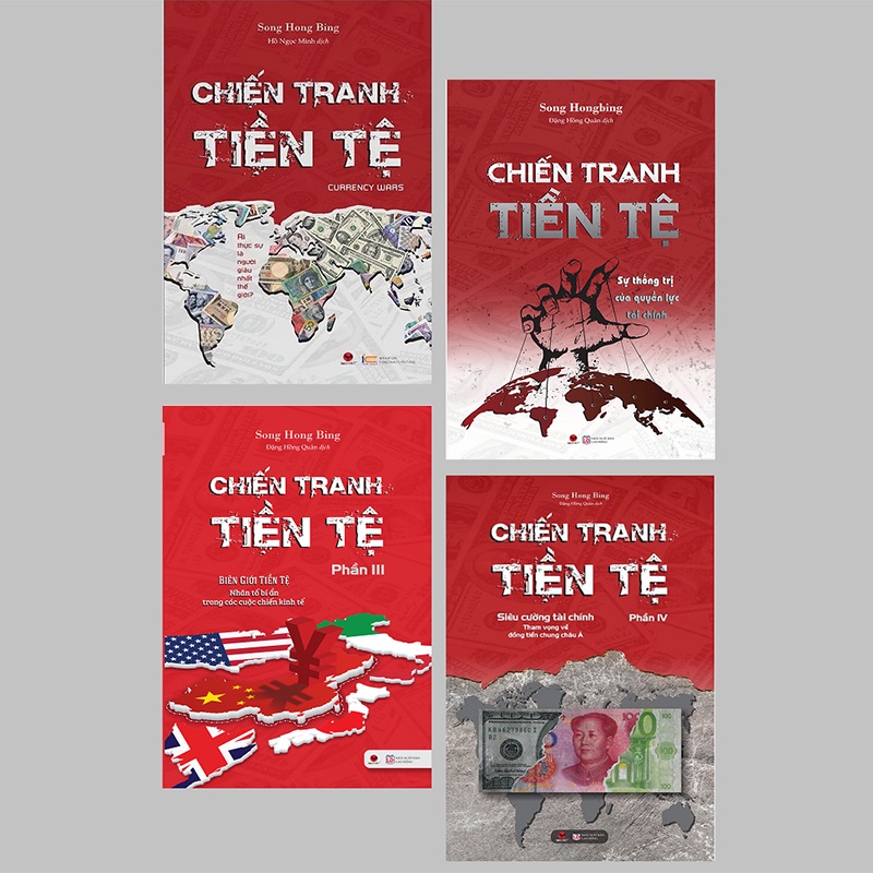 Sách - Chiến tranh tiền tệ - trọn bộ 5 cuốn (tập 1 + 2 + 3 + 4 +5) - Lẻ tùy chọn