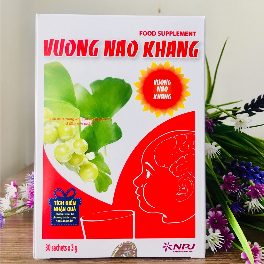 (CHÍNH HÃNG) Vương Não Khang - Cốm trí não, giúp bé tập trung, giảm tăng động