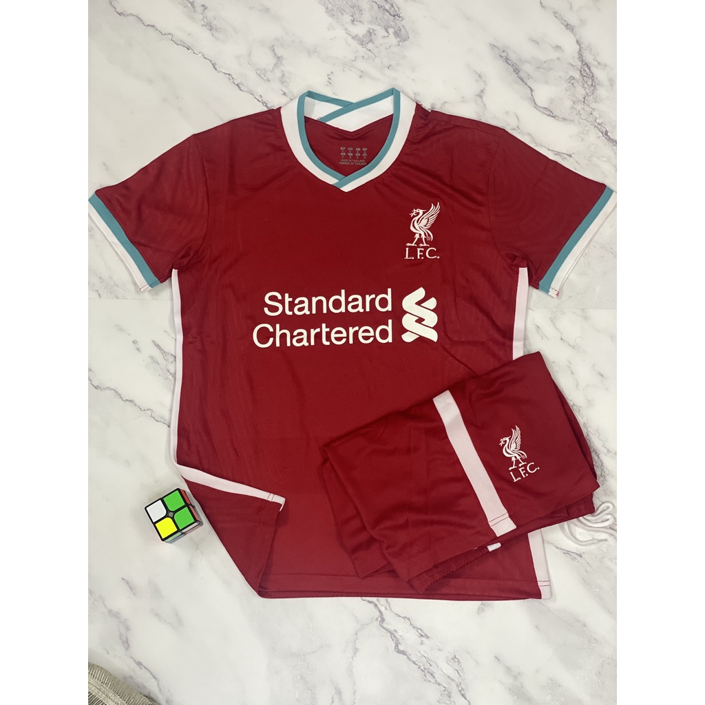 Áo Liverpool Sân Khách 2022/23⚡FREESHIP⚡Bộ Quần Áo Bóng Đá CLB Liverpool 2021/22 Hàng Vải Đẹp sẵn hàng