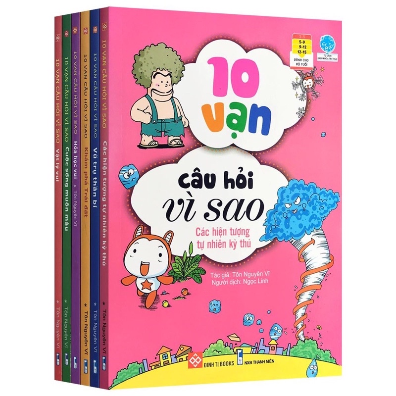 Sách-10 vạn câu hỏi vì sao(mã lẻ)