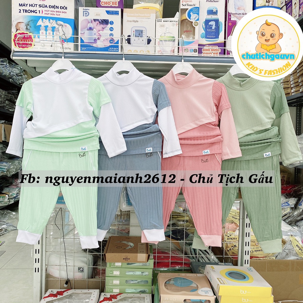 Bộ quần áo dài sợi tre Baru siêu mềm, siêu mịn