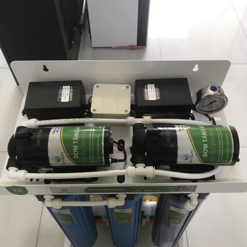 máy lọc bán công nghiệp RO AQUA 10 cấp lọc 40 - 80 lít/ giờ, có giá sỉ