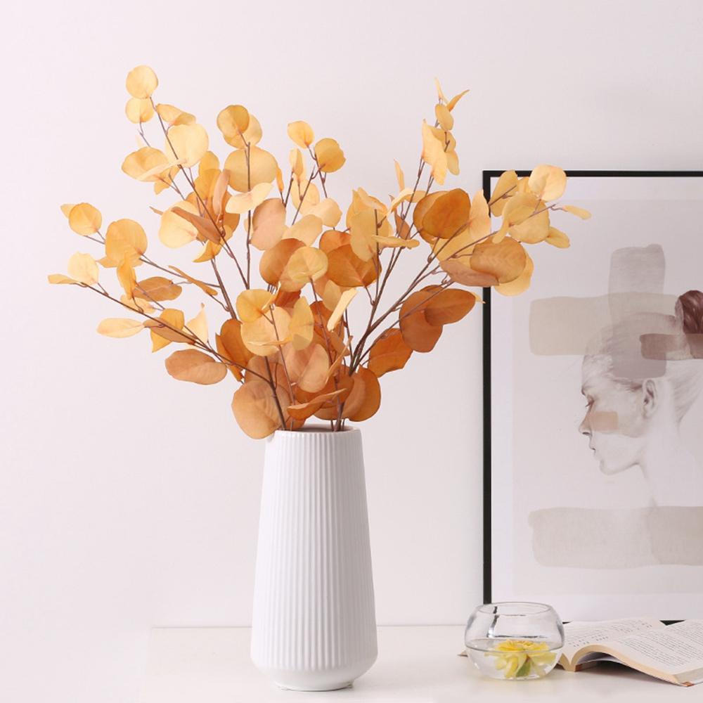 DARON Nhánh Cây Khuynh Diệp Giả Bằng Nhựa Dùng Trang Trí
