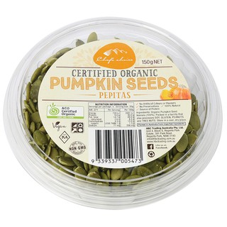 Hạt Bí Hữu Cơ Organic Nhập Khẩu