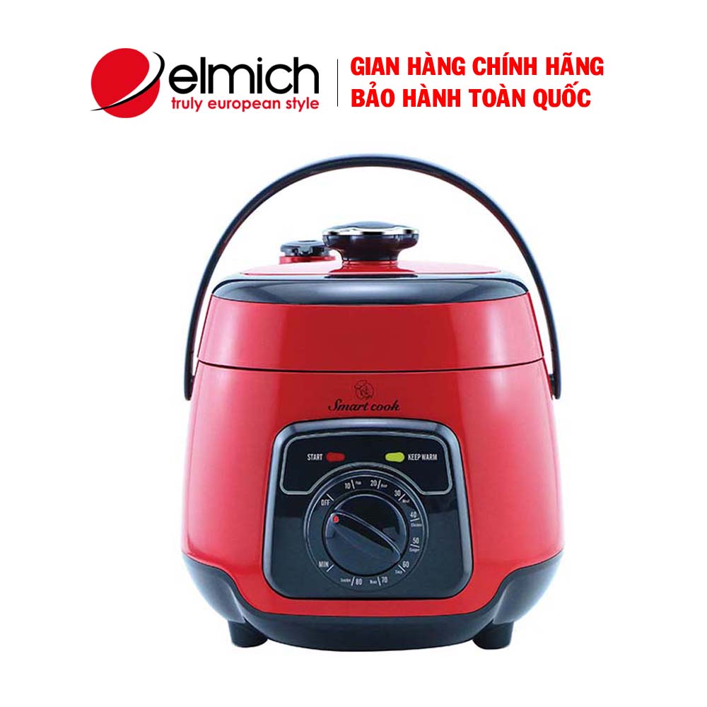 [Mã ELHADEV giảm 4% đơn 300K] Nồi áp suất điện Elmich Smartcook 2.5L PCS-1803