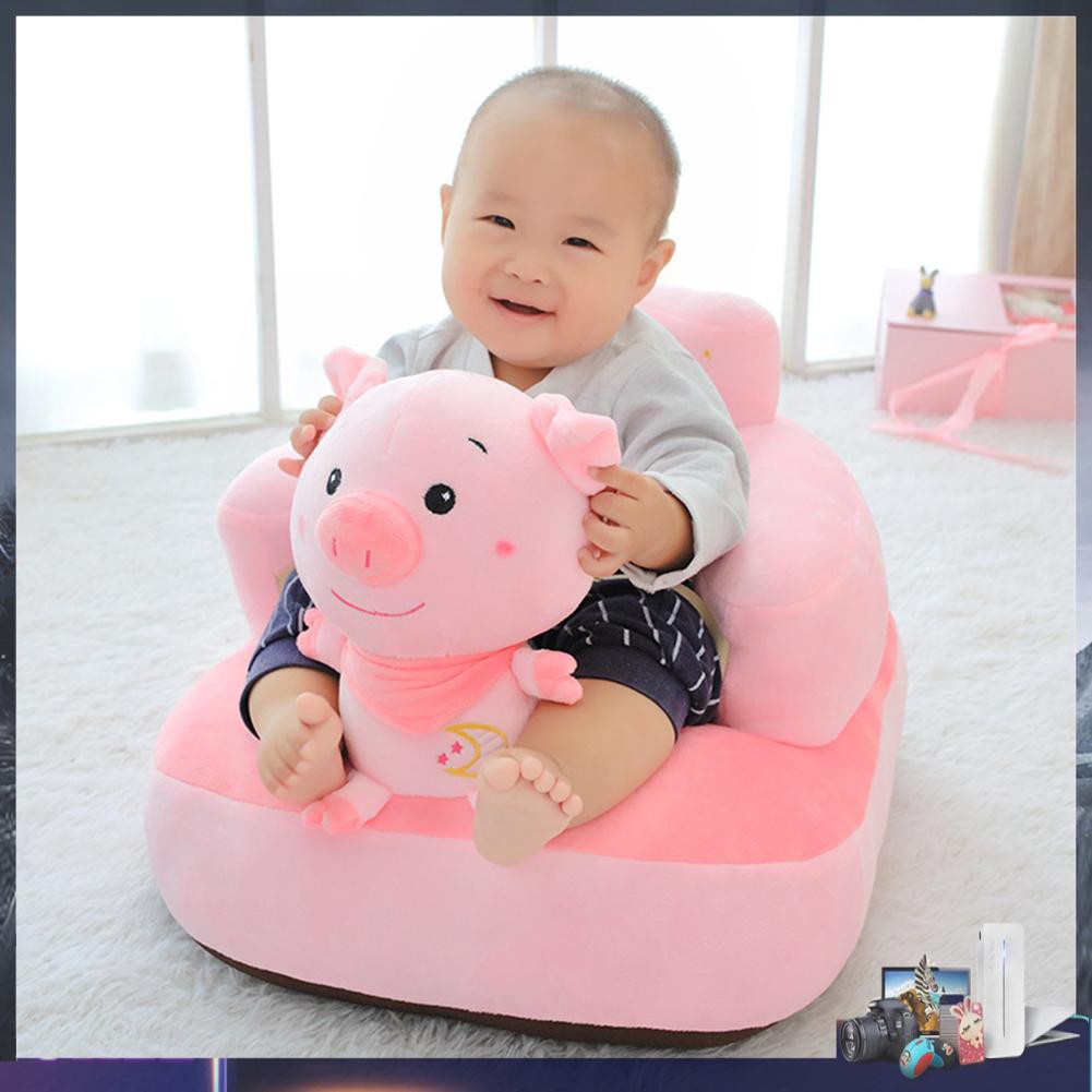 Ghế ngồi tập ăn cho bé hoạ tiết hoạt hình dễ thương