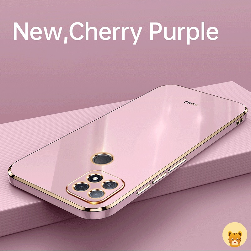 Ốp Điện Thoại Mềm Thiết Kế Sang Trọng Cho Realme C21Y C25Y