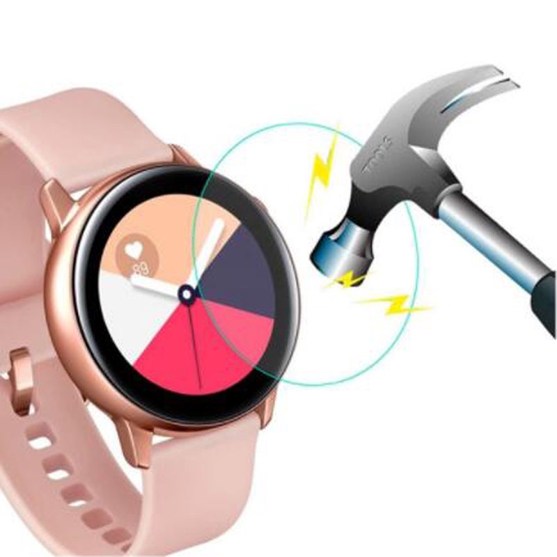 Kính cường lực có độ cong 2.5D/3D bảo vệ màn hình cho Galaxy Watch Active2 40mm 44mm