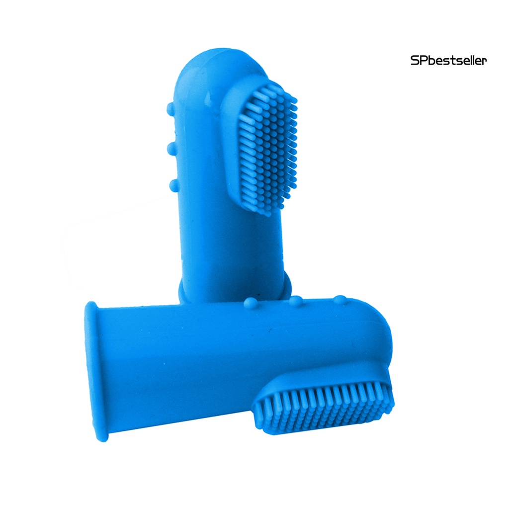 Bàn Chải Silicon Mềm Chăm Sóc Răng Miệng Cho Thú Cưng