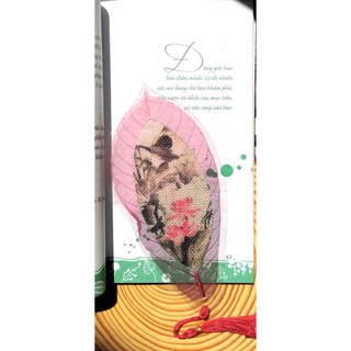 Bookmark bằng gân lá