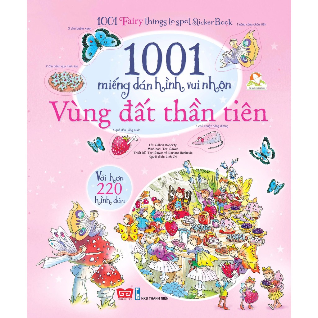 Bộ sách 1001 miếng dán hình vui nhộn bóc dán USBORNE | BigBuy360 - bigbuy360.vn