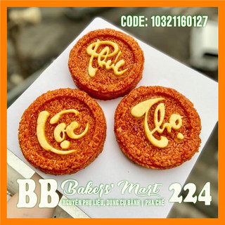 Bộ khuôn làm XÔI NHỰA chữ PHÚC, LỘC, THỌ (3 mặt, 1 thân tròn, 1 mặt nén)