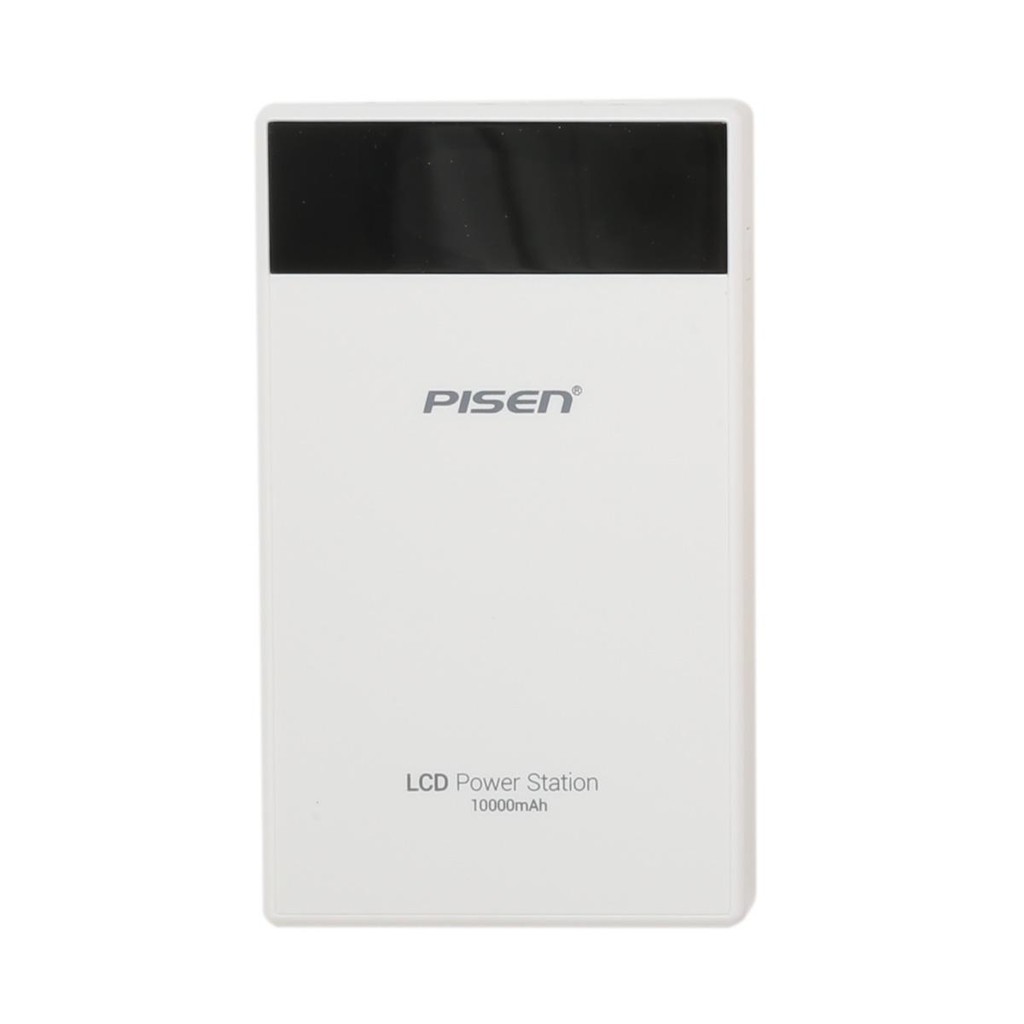 Pin sạc dự phòng PISEN LCD 10000mAh (Trắng) 1000000322