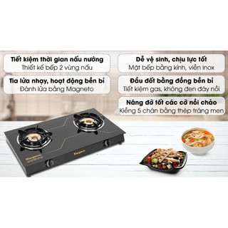 Bếp ga kangaroo kg516m