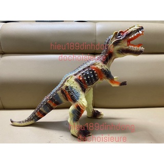 Khủng long bạo chúa cao su cỡ lớn có âm thanh (ảnh thật)
