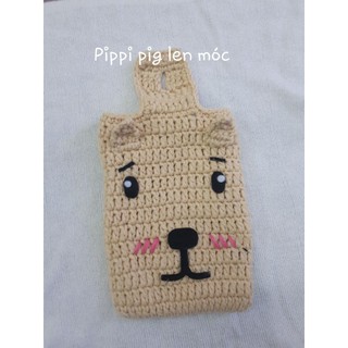 TÚI ĐỰNG ĐIỆN THOẠI BẰNG LEN HANDMADE