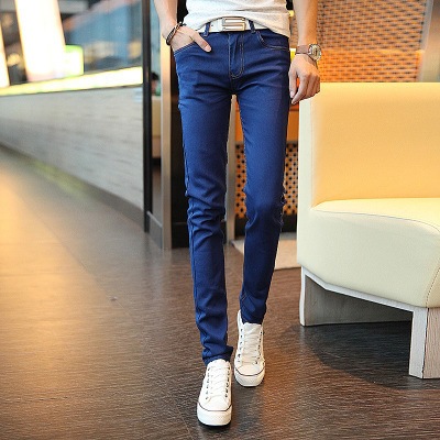 Hàng Có Sẵn Quần Jean Ôm lelaki jeans Thời Trang Cho Nam