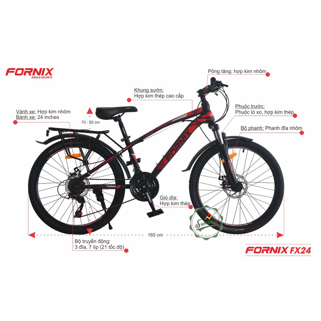 Xe đạp địa hình FORNIX FX24 24 inches