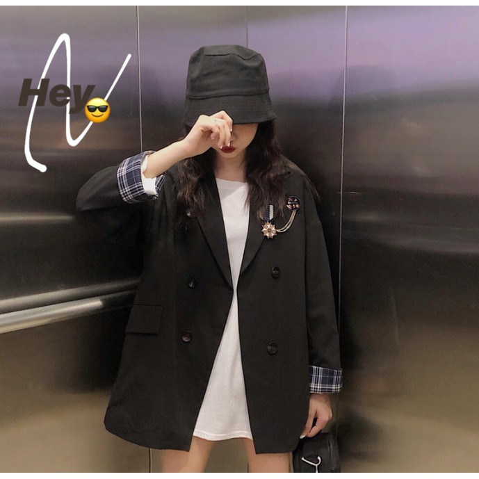 Áo blazer thuỷ thủ Hàn Quốc trendy hiện đại